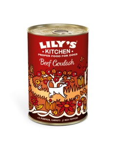 LILY`S LILY´S BEEF GOULASH TIN PARA PERROS - 400 GR 6 X 400 GR 1 X 400 GR - 2