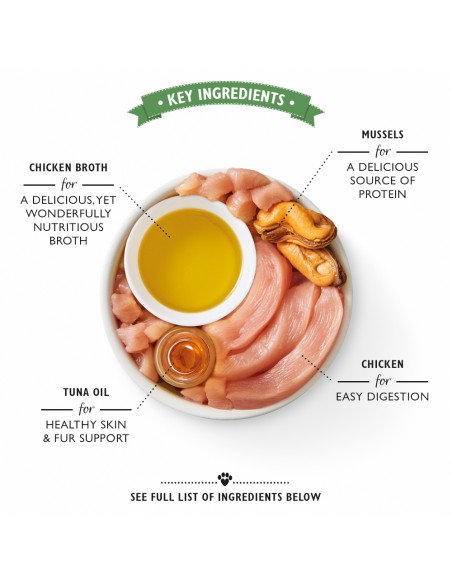 LILY`S LILY´S CHICKEN & MUSSEL SHREDDED FILLETS PARA GATOS (24 UNIDADES) - 24 X 70 GR 24 X 70 GR - 4