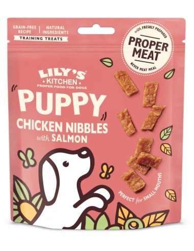 LILY`S LILY´S CHICKEN & SALMON NIBBLES PUPPIES PARA CACHORROS (8 UNIDADES) - 8 X 70 GR 8 X 70 GR - 2