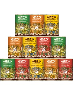 LILY`S LILY´S CLASSIC DINNERS MULTIPACK PARA PERROS (12 UNIDADES) - 12 X 400 GR 12 X 400 GR - 2