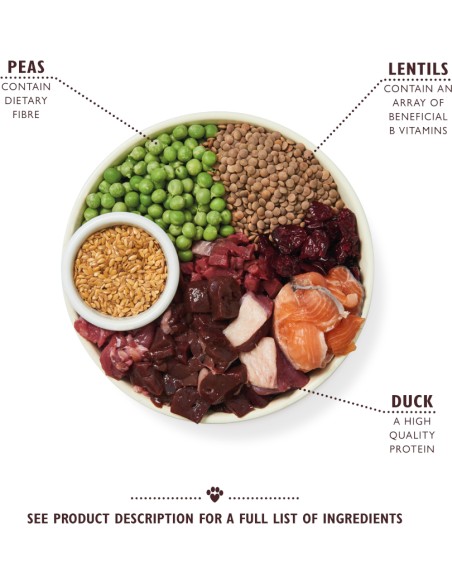 LILY`S LILY´S DUCK, SALMON & VENISON DRY FOOD PARA PERROS 12 KG 2 5 KG - 4