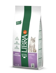 AFFINITY LIBRA LIBRA STERILIZED CON POLLO Y CEBADA 3 KG 12 KG 1.5 KG - 2