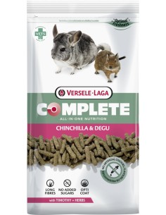 VERSELE LAGA COMPLETE CHINCHILLA Y DEGU - 500 GR 500 GR - 2