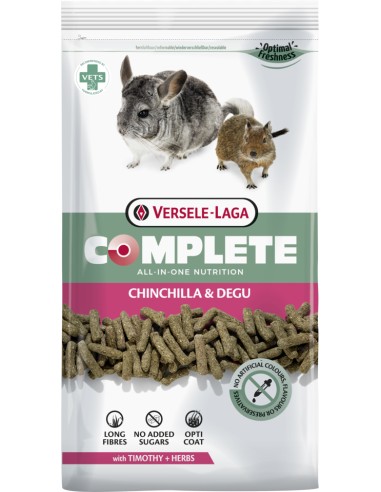 VERSELE LAGA COMPLETE CHINCHILLA Y DEGU - 500 GR 500 GR - 2