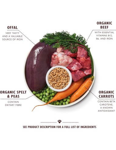 LILY`S LILY´S ORGANIC BEEF SUPPER PARA PERROS (11 UNIDADES) - 11 X 150 GR 11 X 150 GR - 4