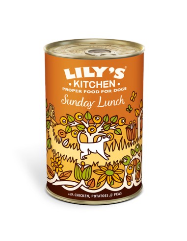 LILY´S SUNDAY LUNCH TIN PARA PERROS - 400 GR 1 X 400 GR