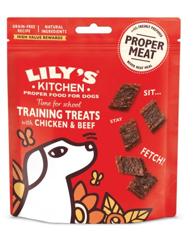 LILY´S TIME FOR SCHOOL CHICKEN& BEEF PARA PERROS (8 UNIDADES) 8 X 70 GR