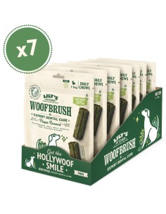 LILY`S LILY´S WOOFBRUSH DENTAL CHEW MINI PARA PERROS DE 1 A 5 KG (7 X 10 UNIDADES)