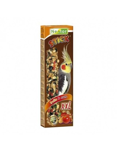 NESTOR STICK XXL CON FRUTAS Y NUECES PARA NINFAS 150 GR (2 UNIDADES) - 2