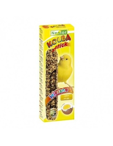 NESTOR STICK CON HUEVO PARA CANARIOS 85 GR (2 UNIDADES) - 2