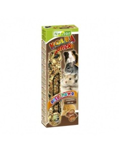NESTOR STICK CON NUECES PARA ROEDORES 115 GR (2 UNIDADES) - 2