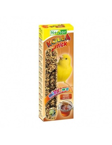 NESTOR STICK CON MIEL PARA CANARIOS 85 GR (2 UNIDADES) - 2