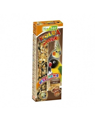 NESTOR STICK CON NUECES 115G 2 UNID.