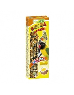 NESTOR STICK CON HUEVO AGAPORNIS Y NINFAS 115 GR (2 UNIDADES) - 2