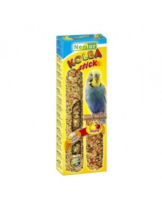 NESTOR STICK 2 EN 1 CON HUEVO Y FRUTAS PARA PERIQUITOS 85 GR (2 UNIDADES) - 2