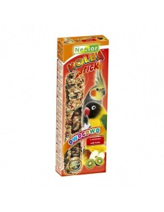 NESTOR STICK CON FRUTAS AGAPORNIS Y NINFAS 115 GR (2 UNIDADES) - 2
