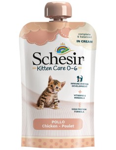 SCHESIR KITTEN POLLO EN CREMA PARA GATITOS (20 UNIDADES) - 20 X 150 GR 20 X 150 GR - 2