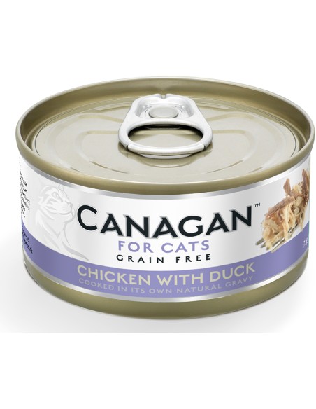 CANAGAN LATA DE POLLO CON PATO PARA GATOS - 75 GR 75 GR - 2