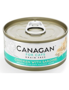 CANAGAN LATA DE POLLO CON SARDINAS PARA GATOS - 75 GR 75 GR - 2