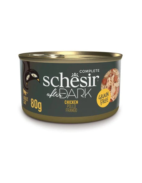 SCHESIR AFTER DARK FILETES POLLO EN CALDO PARA GATOS (12 UNIDADES) - 12 X 80 GR 12 X 80 GR - 2