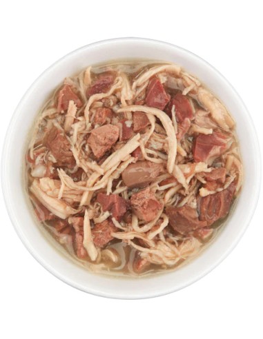 SCHESIR AFTER DARK FILETES POLLO CON TERNERA EN CALDO PARA GATOS (12 UNIDADES) - 12 X 80 GR 12 X 80 GR - 3