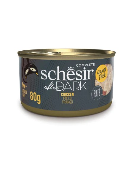 SCHESIR AFTER DARK POLLO EN PATÉ PARA GATOS (12 UNIDADES) - 12 X 80 GR 12 X 80 GR - 2